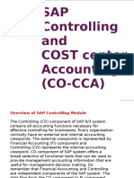 SAP Controlling and COST Center Accounting (CO-CCA)