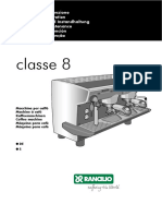 Rancilio Classe8 User Manual