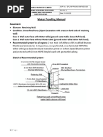 03 - Retaining Wall Unconfined Waterproofing