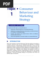 Chapter 1 - Consumer Behaviour 2021