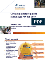 Creating A Purple Patch: Social Security For Poor: March 17, 2010