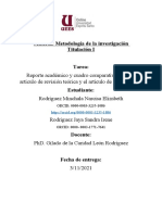 Metodologia de Investigación - Cuadro Comparativo