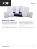 Access Point Matrix at A Glance 1