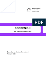 Ecodesign: Best Practice of ISO/TR 14062