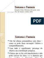 Sintoma e Fantasia