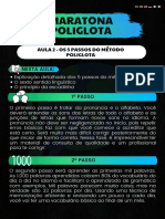 Maratona Poliglota - Aula 2 - Os 5 Passos Do Zero À Fluência