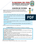 6° - Ficha de Aplicación #33 - Tutoria.