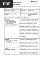 Independent Listening Response Form2 Nguyen Xuan Thai (PI-L&S) 2