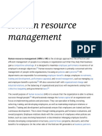 Human Resource Management - Wikipedia