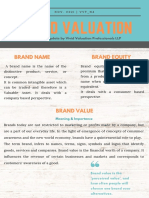 Brand Valuation