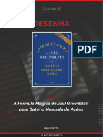 Resenha - A Fórmula Mágica de Joel Greenblatt para Bater o Mercado de Ações