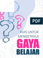 Kuis Untuk Mengetahui Gaya Belajar