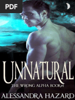 Unnatural by Alessandra Hazard TRADUZIDO