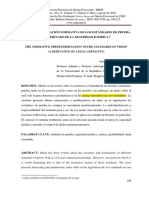 Soba - La Predeterminacion Normativa de Los Estándares de Prueba