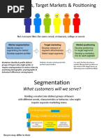 Segments, Target Markets & Positioning: Not Everyone Likes The Same Cereal, Restaurant, College or Movie