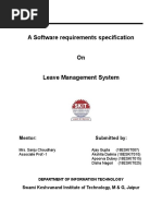 Leave Management System