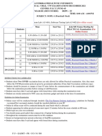 Updated OOPL Practical Exam Schedule-I SE AY 2021-22 Sem I