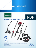 Garden 5 in 1 Petrol Tool