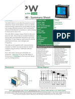 Tpna40 Summary Sheet