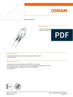 Product Datasheet: Low-Voltage Halogen Lamps Without Reflector