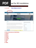 Manual For RD Installation: 1. Go To Link