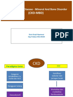 (CKD-MBD) : Chronic Kidney Disease - Mineral and Bone Disorder