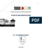 Plan Implementación Estrategia 150D La Inmaculada.