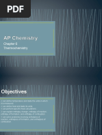 AP Chemistry Chapter 6 Thermochemistry