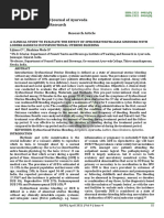 A Clinical Study To Evaluate The Effect of Sphatikayuktha Rasa Sindoora With Lodhra Kashaya in Dysfunctional Uterine Bleeding