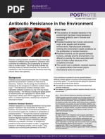 Antibiotic Resistance in The Environment: Background