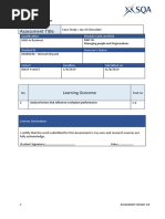 MPO Assignment Outcome 2