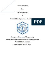 M.Tech. Syllabus (IIIT Kalyani) Course Structure (2021.03.02) 2 Senate Approved