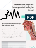 Anatomia e Fisiologia Da Voz