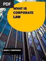 Article What Is Corporate Law