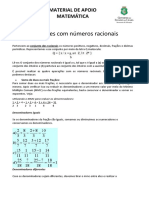 Estrutura de Números Racionais