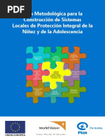 Guía Metodologica para La Construcción de Sistemas Locales de Protn Integral de La Niñez Salvador