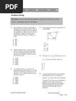 4 - Problem Solving