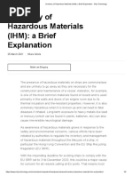 Inventory of Hazardous Materials (IHM) - A Brief Explanation - Ship Technology