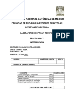 Práctica 7. - Interferencia