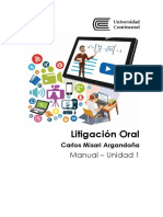 MANUAL - U1 - Litigación Oral