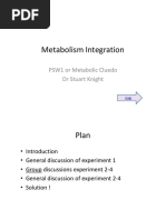 5BBB0223 Metabolic Integration PSW1 Explanation