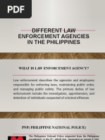 Different Law Enforcement Agencies in The Philippines