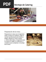 12) Montaje de Catering