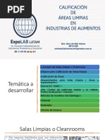 CALIFICACIÓN DE ÁREAS LIMPIAS-CONGRESO ExpoLAB