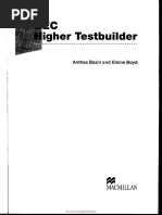 BEC Higher Testbuilder Book