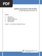 AOI 10 Safety Assurance and Audits