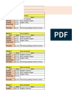 Lesson Plan: Class-V Subject: English Language and Spelling and Dictation