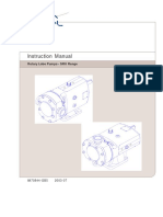 Instruction Manual: Rotary Lobe Pumps - SRU Range