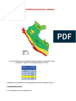 Calculo de Coeficiente Cortante Basal Pampahuasi