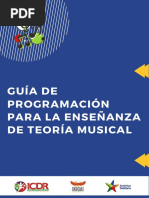 Programa para La Enseñanza de Teoria Musical